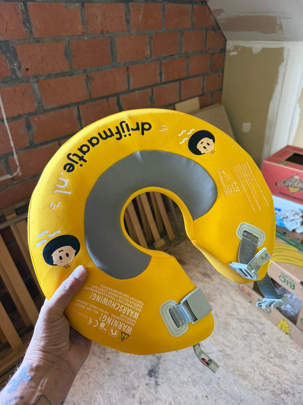 Mambobaby zwemtrainer geel – 3-24 maanden, Ophalen, Zo goed als nieuw