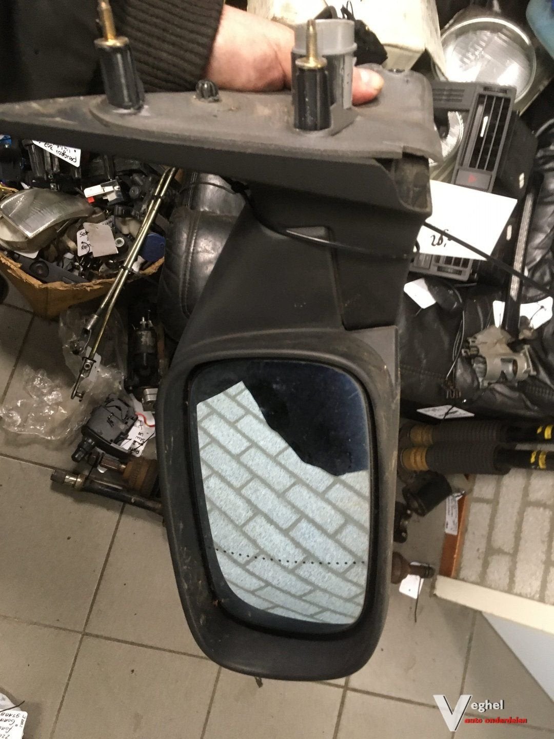 Renault laguna 2002 spiegel  rechts  elektr., Auto-onderdelen, Gebruikt, -, -, Ophalen of Verzenden