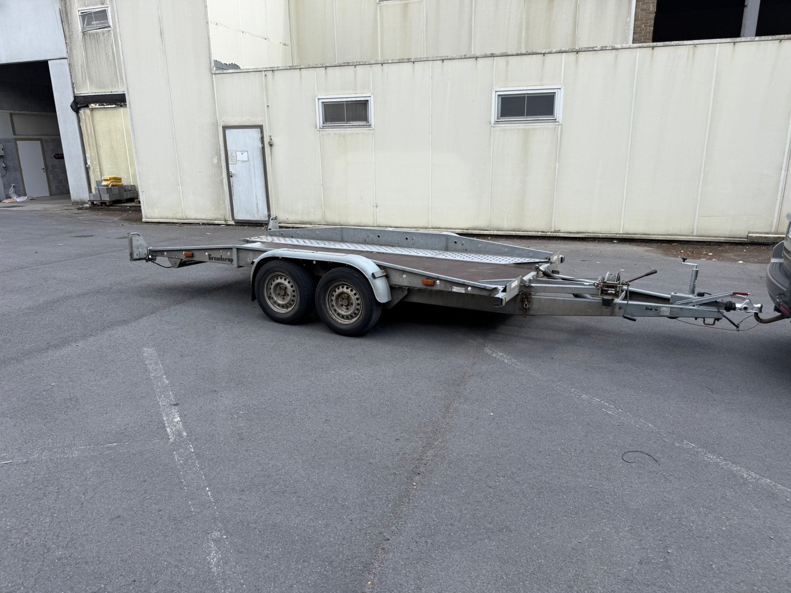 Autotransporter aanhangwagen te huur 55€ per Dag, Aanhangwagen