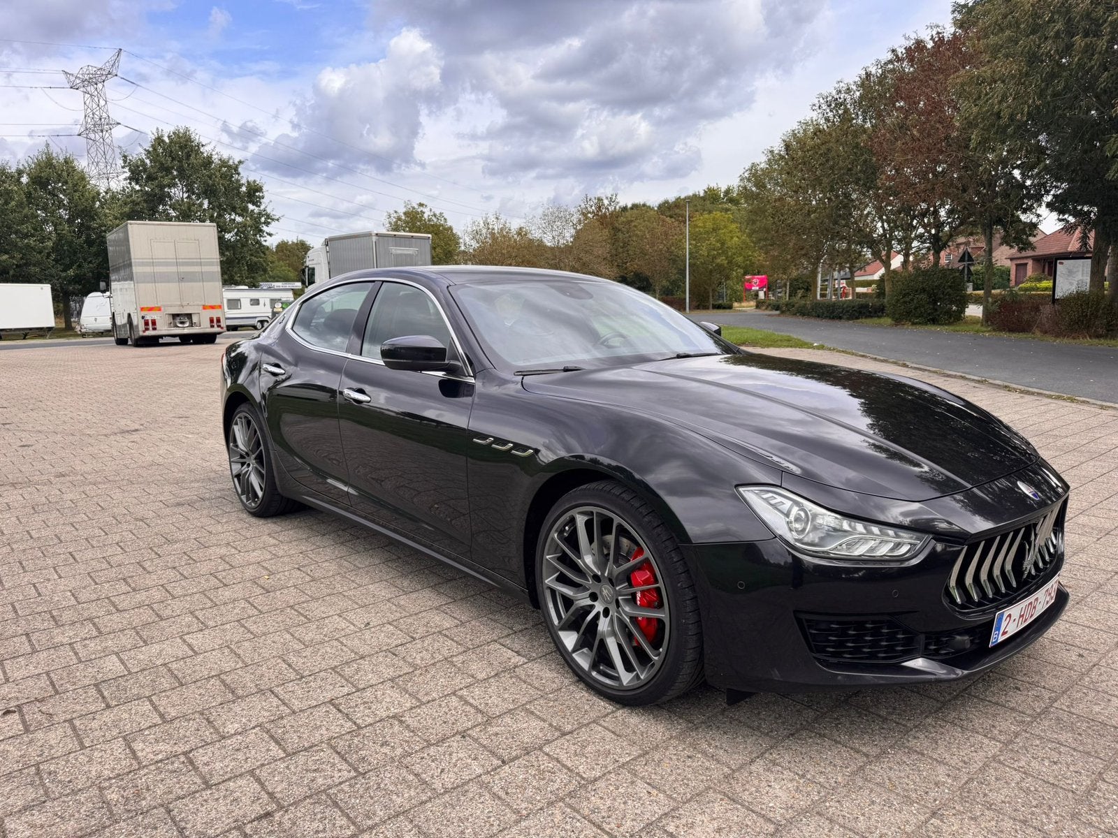 Maserati Ghibli Ribelle, Autos, Cuir, Achat, Carnet d'entretien, Noir