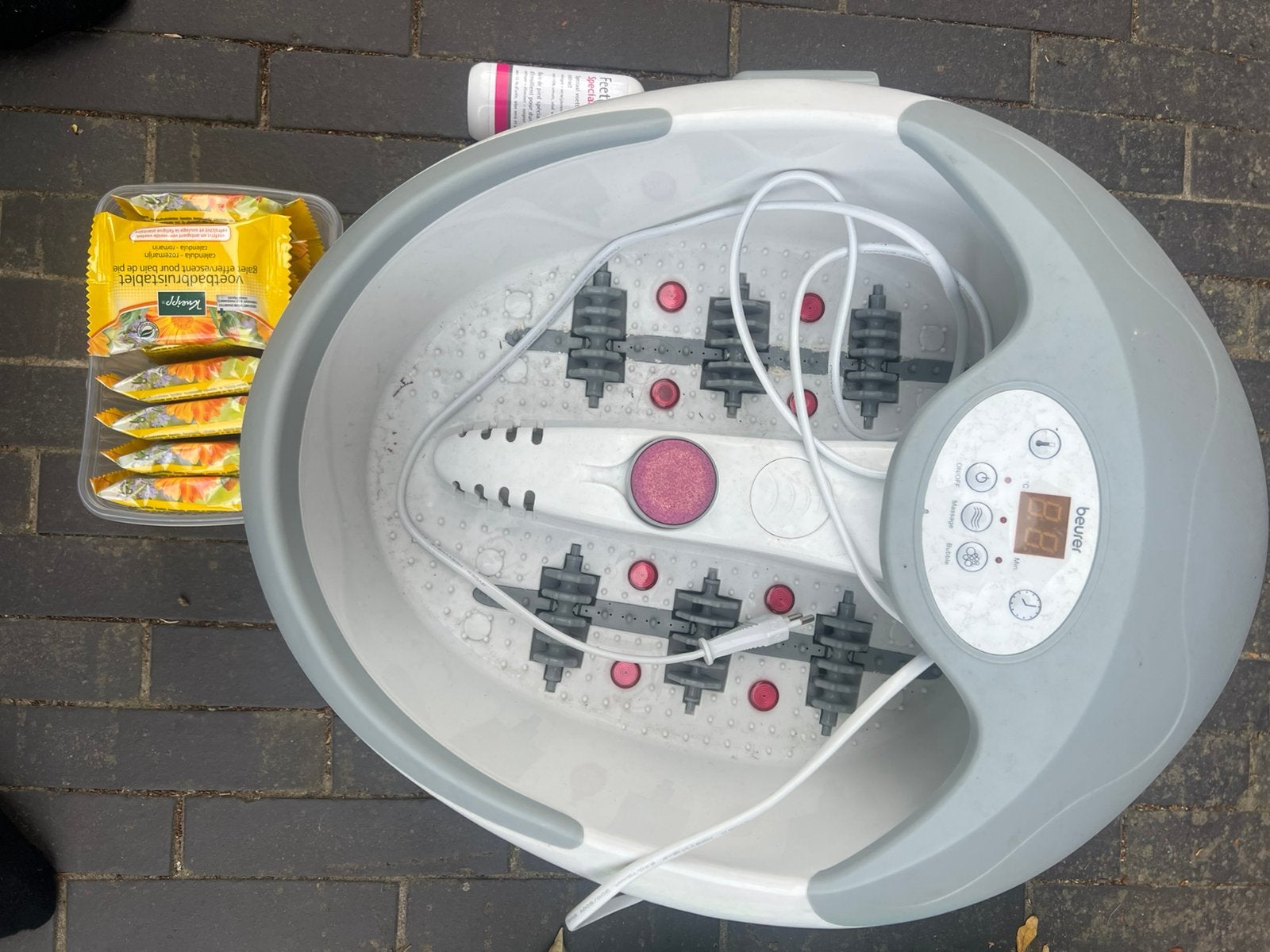 Voet balneotherapie, merk Beurer, Electroménager, Électroménager & Équipement Autre, Enlèvement, Comme neuf