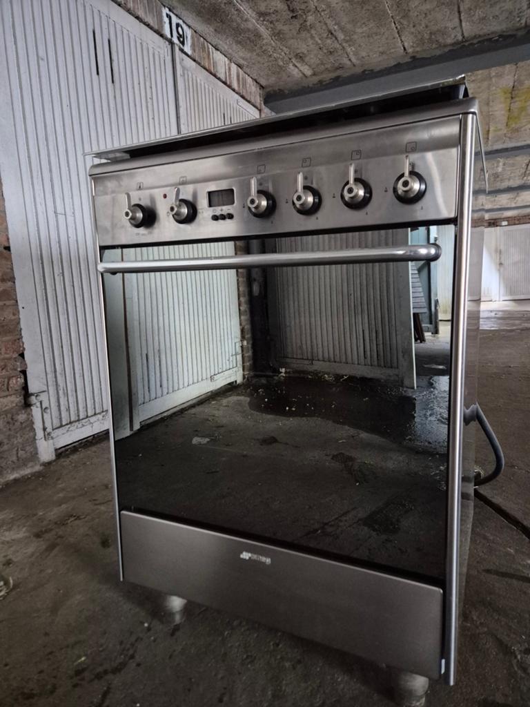 Smeg gasvuur SCB60GX, Elektronische apparatuur, Fornuizen, Ophalen