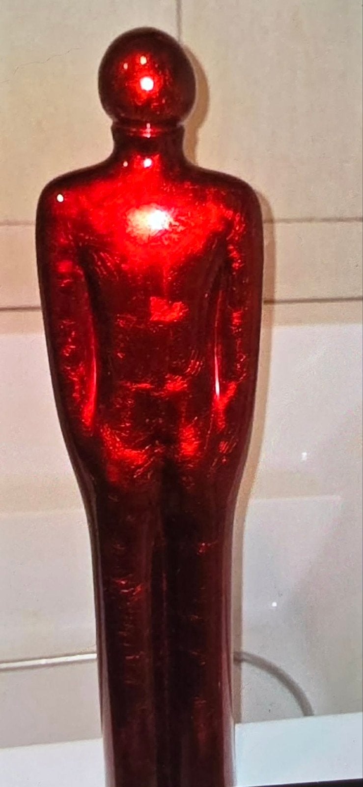 Beeld Figuur Avance Warm Rood Abstract, Antiek en Kunst, Ophalen of Verzenden