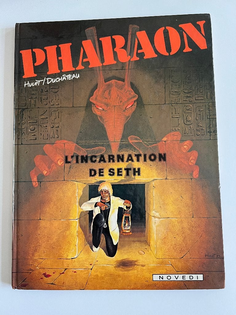 BD Pharaon L'incarnation de Seth, Gelezen, Eén stripboek, Ophalen of Verzenden, Hulet / Duchâteau