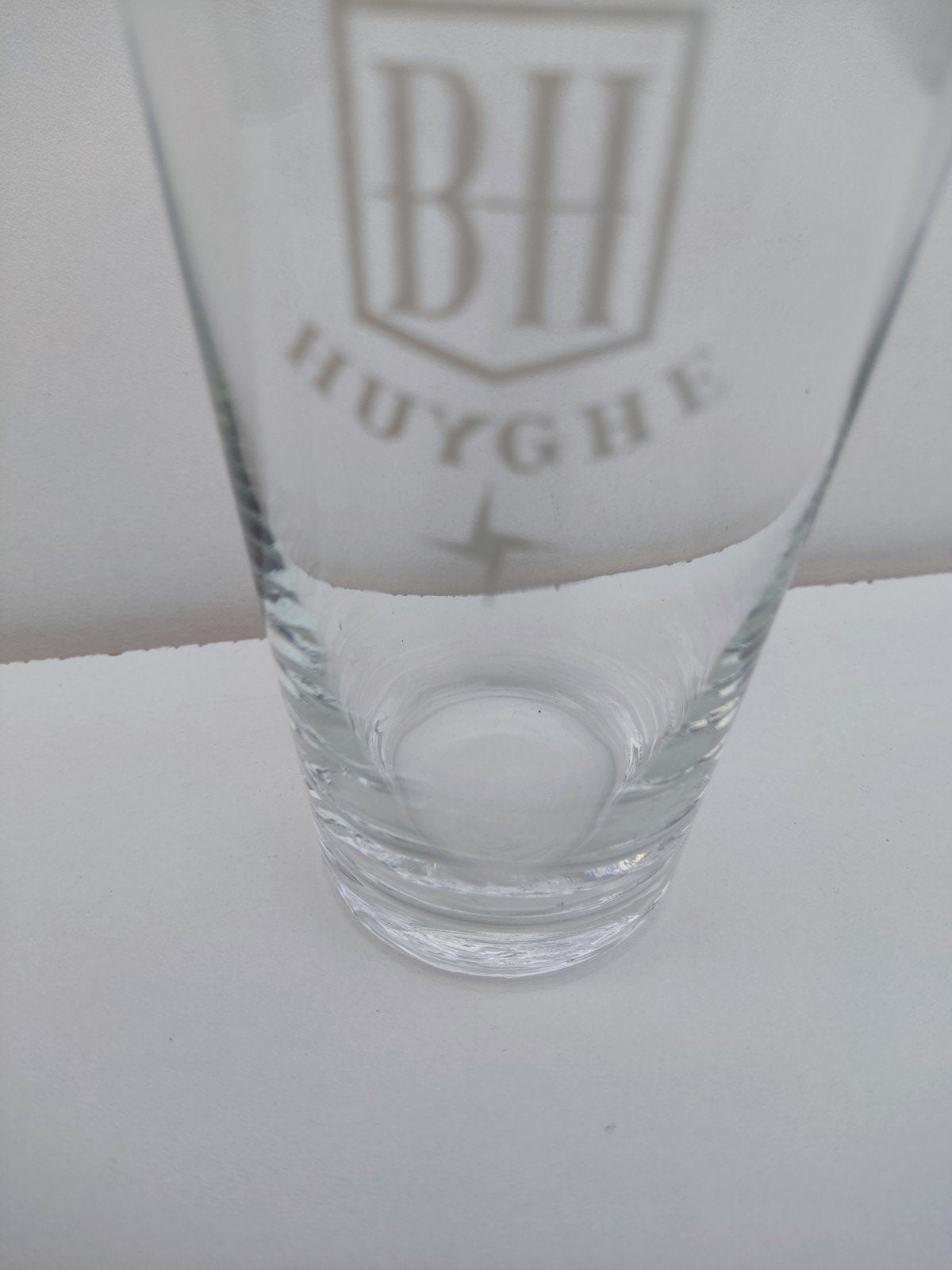 Verre à bière Vintage Huyghe Export — Brasserie Huyghe Melle, Enlèvement, Comme neuf, Verre ou Verres, Autres marques
