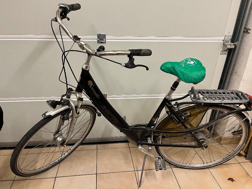Damesfiets, Fietsen en Brommers, Gebruikt, Velgrem, Versnellingen, Minder dan 47 cm