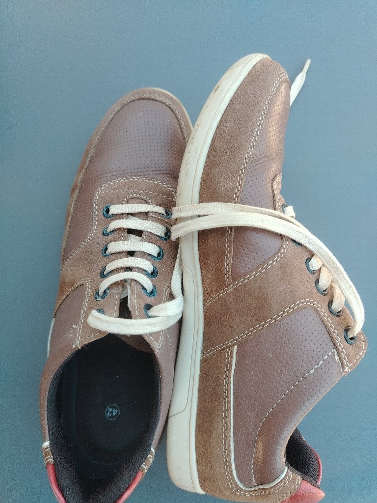 Heren schoenen, Vêtements | Hommes, Chaussures, Andere, Chaussures à lacets, Comme neuf, Brun