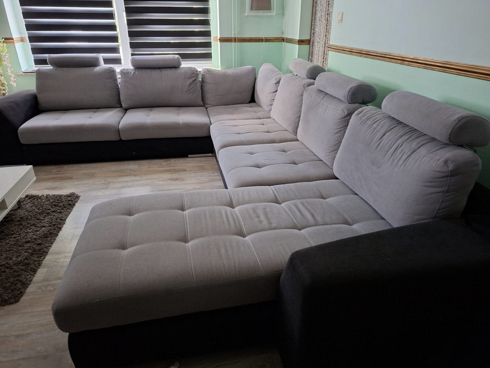 Grand siège en U (lire la description), Maison & Meubles, Canapés | Coins salons complets, Enlèvement