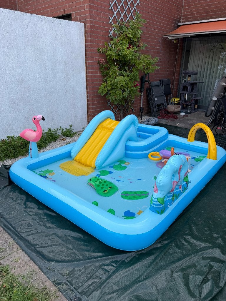 Piscine pour bébé et petits enfants utilisée une seule fois, Jardin & Terrasse, Piscines, 200 à 400 cm, Piscine gonflable, Moins de 200 cm