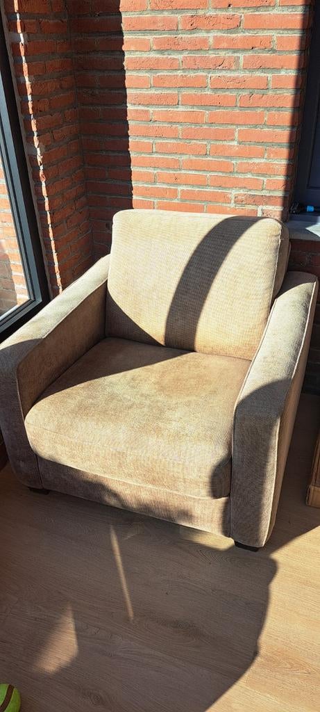 Eenpersoonszetel Natuzzi, Huis en Inrichting, Fauteuils, Ophalen, Stof