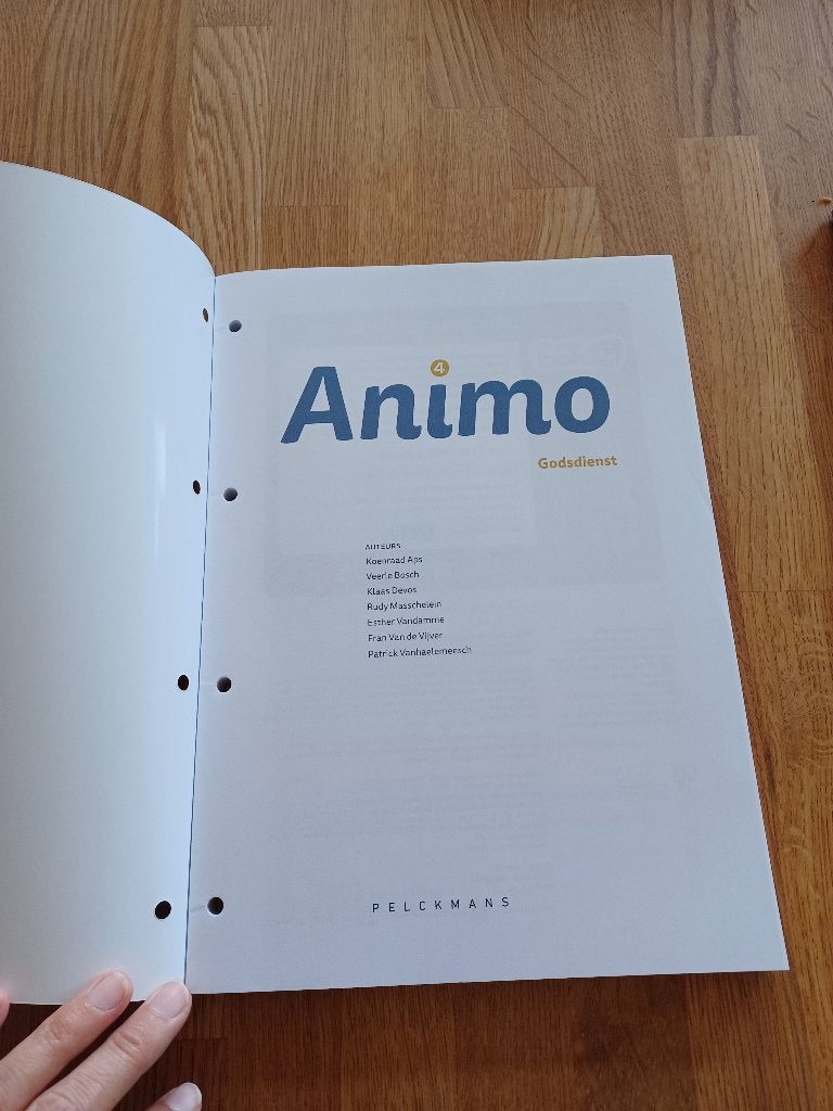 Leerwerkboek animo godsdient, Ophalen of Verzenden, Nieuw, Godsdienst en Levensbeschouwing, Pelckmans
