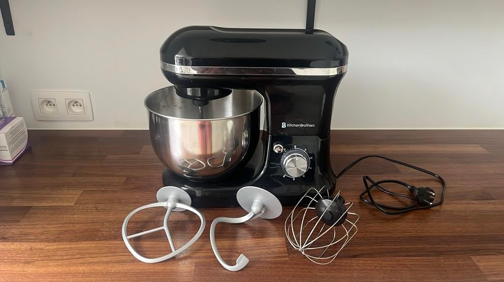 Mixeur KitchenBrothers noir, Résiste au lave-vaisselle, Comme neuf, Enlèvement, 4 litres ou plus
