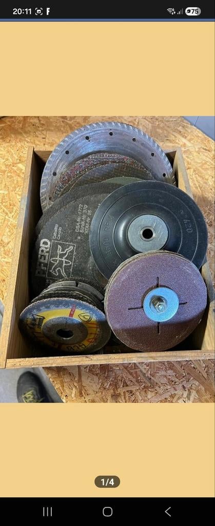 Disque pour meule, Bricolage & Construction, Outillage | Meuleuses, Enlèvement ou Envoi