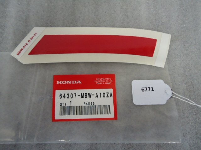 CBR600FS 2001 - 2002 Honda Sticker D1-23042