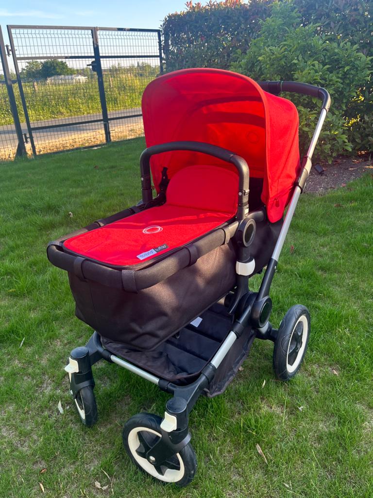 Bugaboo buffalo in goede staat met veel toebehoren, Enfants & Bébés, Poussette combi, Bugaboo, Utilisé, Tige de poussée réglable