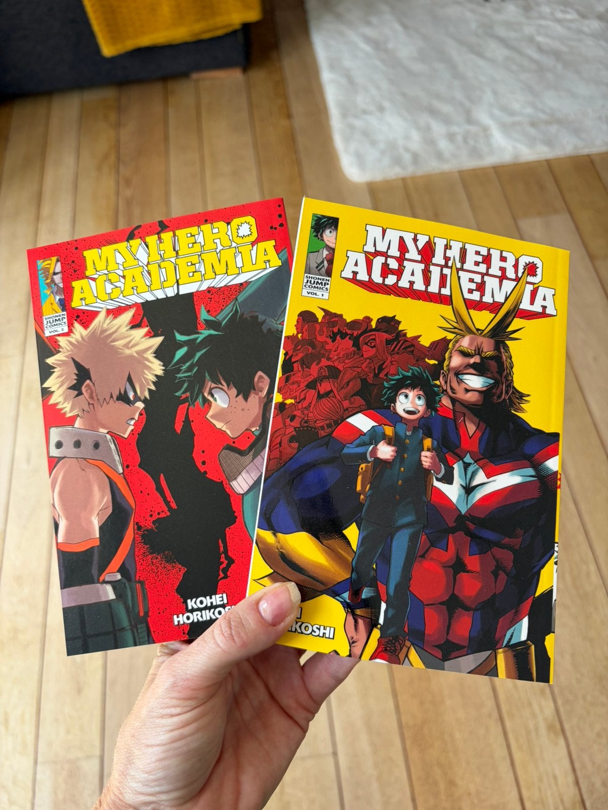 My hero academia  vol 1 en 2. 12 eur voor 2., Boeken, Ophalen, Zo goed als nieuw