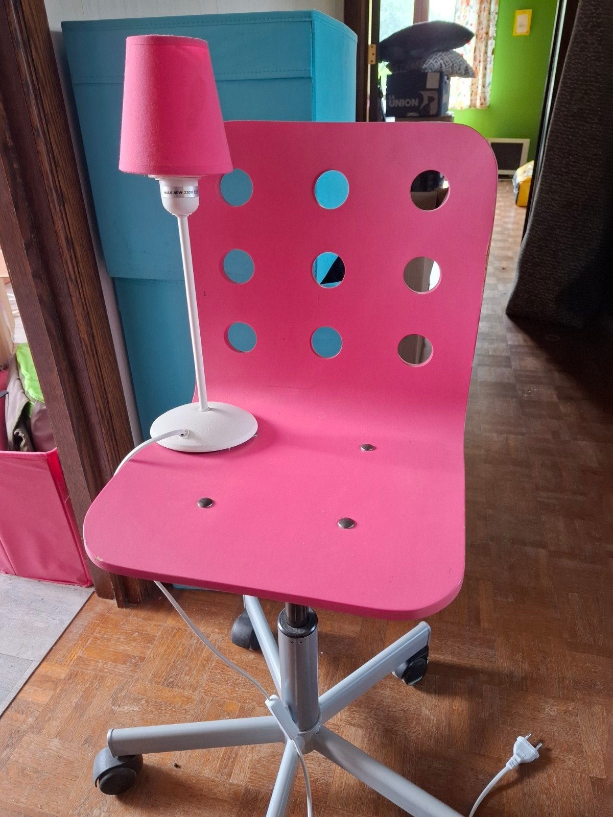 Bureaustoel ikea lampkappen, Ophalen, Bureaustoel