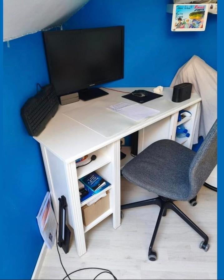 Bureau d'angle 120x73cm, Enlèvement