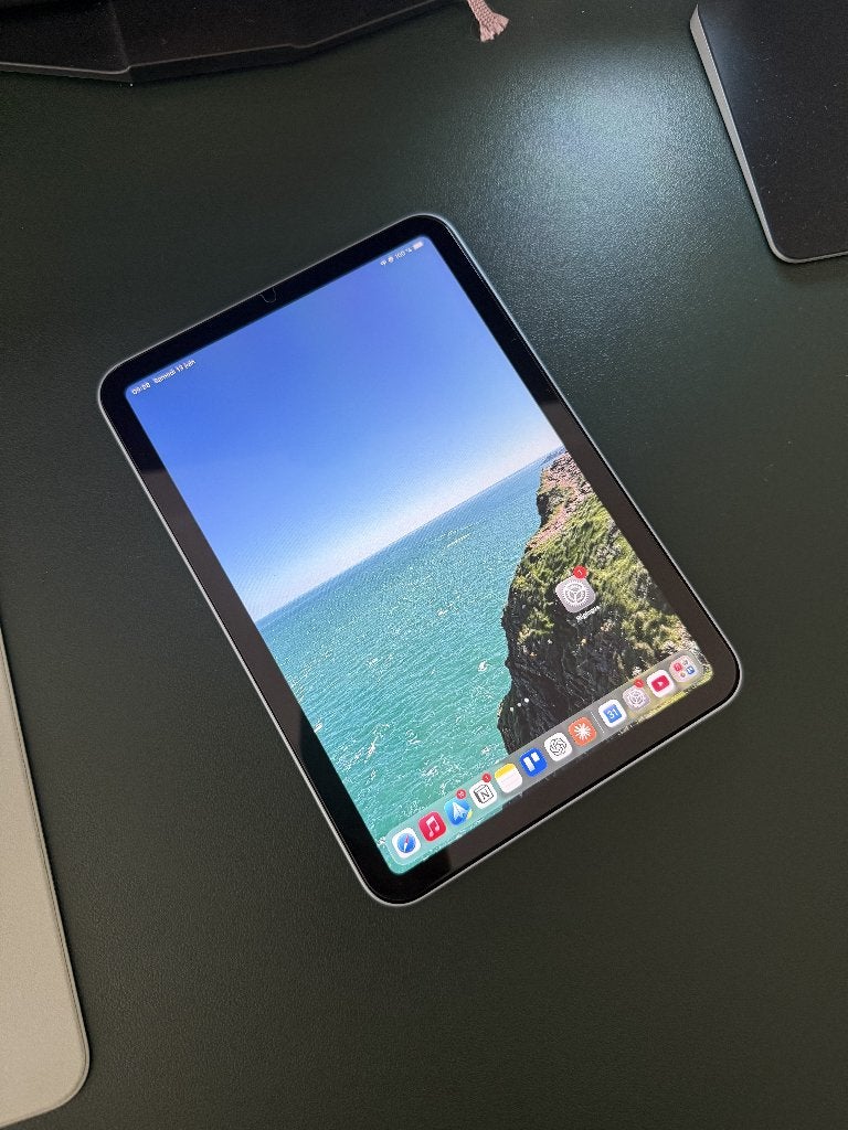iPad mini 7 (A17 Pro), Computers en Software, Apple iPads, Zo goed als nieuw, Apple iPad Mini, Wi-Fi, 8 inch, 128 GB, Blauw, Ophalen