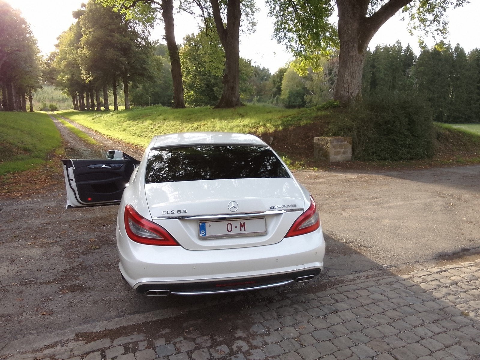 MERCEDES CLS AMG DE GROTE  BERLINE 4D COUPE, Auto's, Automaat, 4 cilinders, Bi-Xenon koplampen, Wit