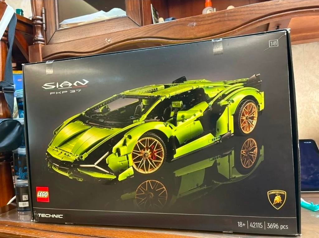 LEGO Technic 42115 Lamborghini Sian FPK 37, Lego, Nieuw, Ophalen of Verzenden, Complete set