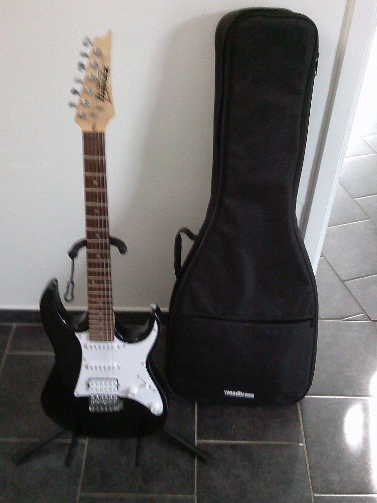 Ibanez Gio GRX40-BKN zwarte nacht, Muziek en Instrumenten, Ophalen, Zo goed als nieuw, Ibanez
