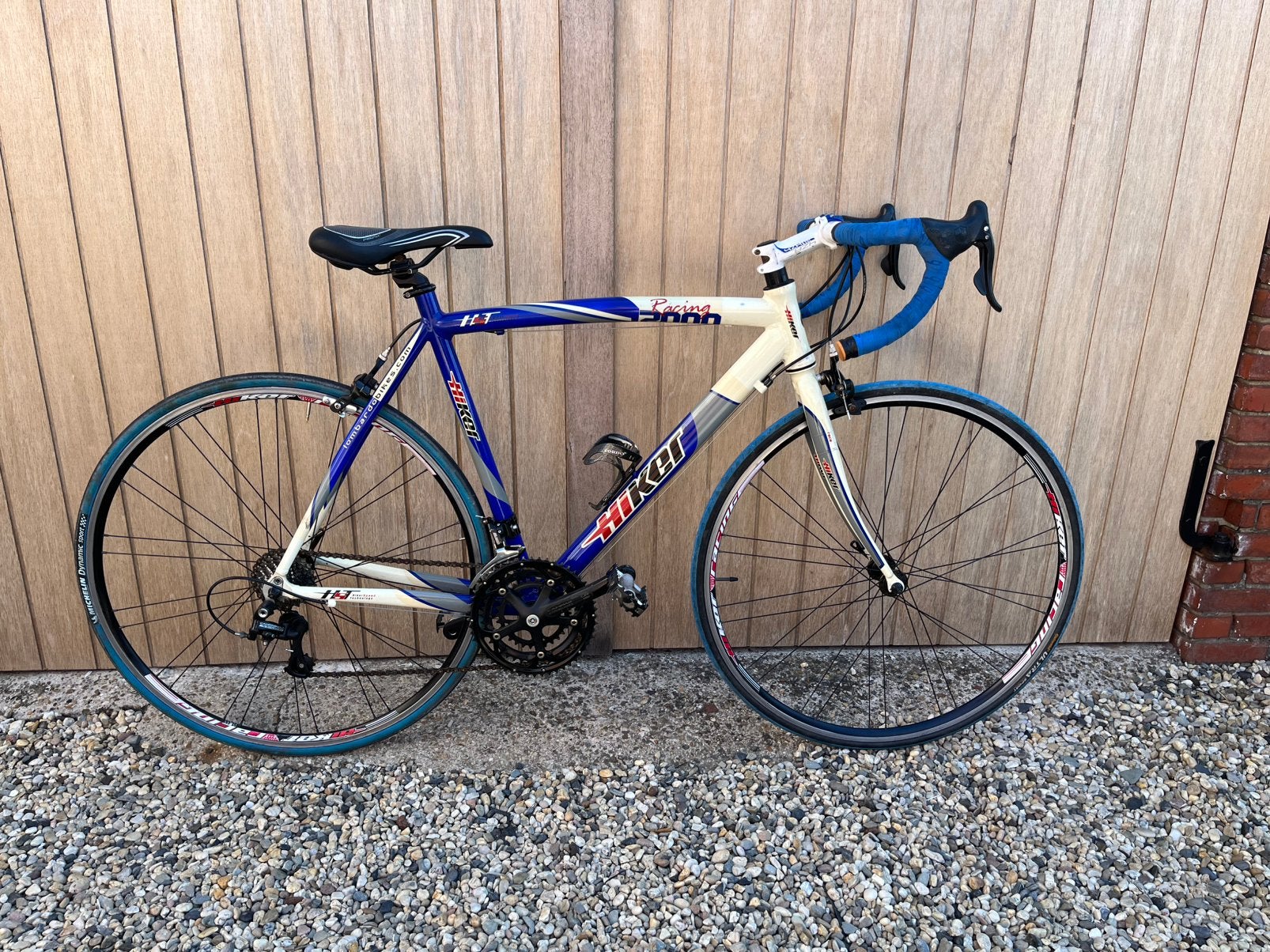 Hiker 2000 aluminium racefiets, maat 55., Ophalen, 28 inch, Velgrem, Zo goed als nieuw