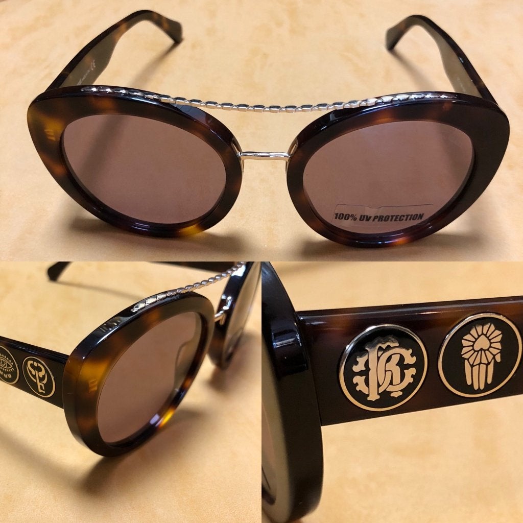 NIEUWE Roberto Cavalli dames zonnebril RC1128 damesbril, Bijoux, Sacs & Beauté, Neuf, Autres marques, Enlèvement ou Envoi, Brun