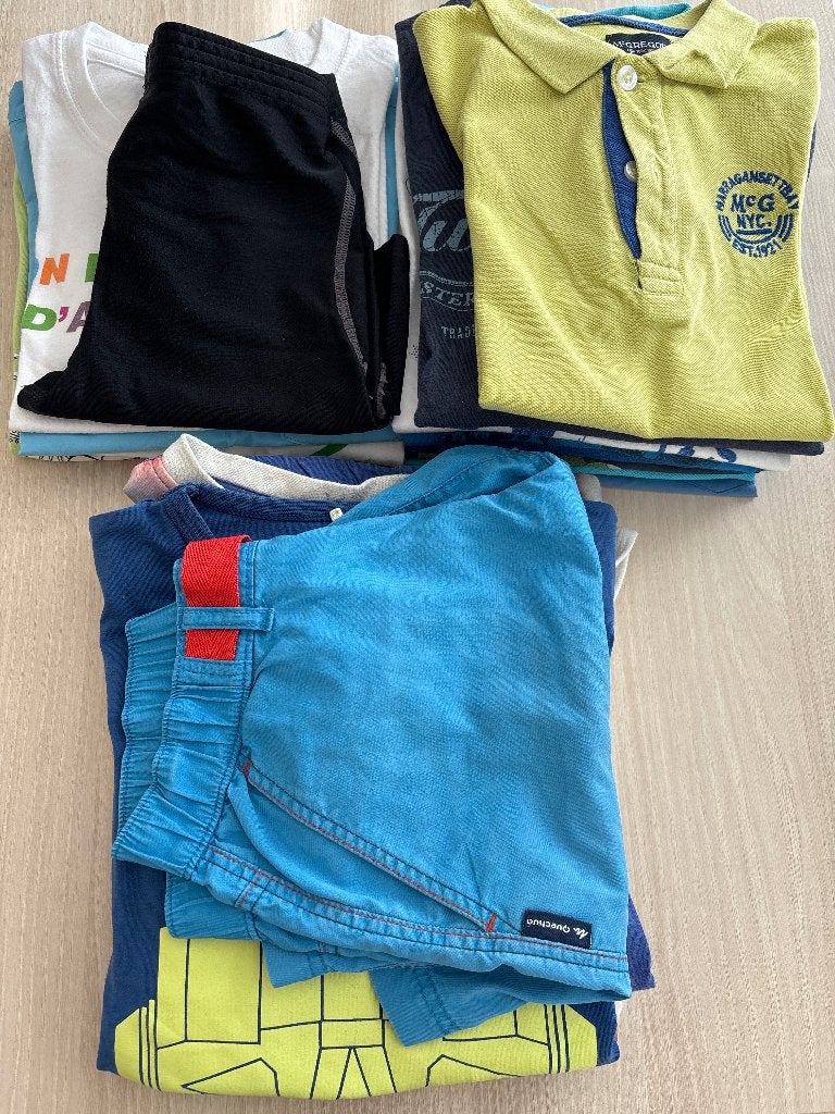 Kledingpakket zomer jongens maat 122-128-134-140, Ophalen of Verzenden, Gebruikt, Maat 128