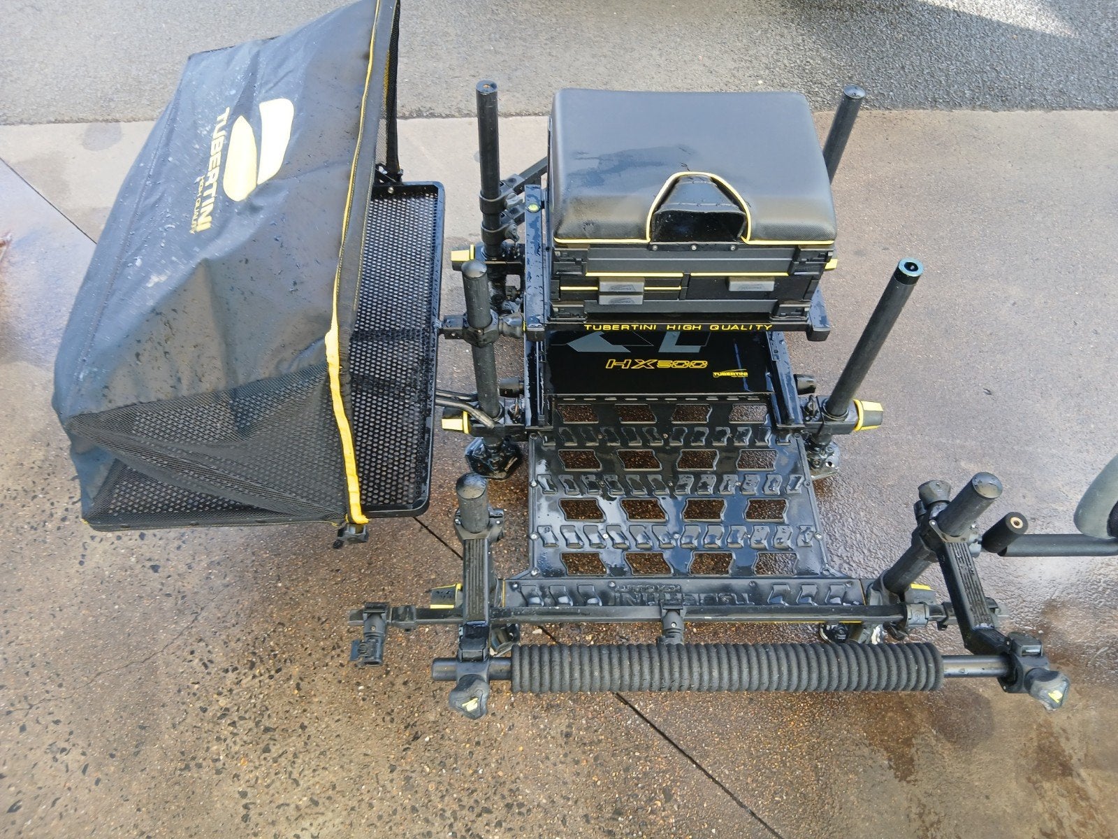 Visbak tubertini HX500, Ophalen