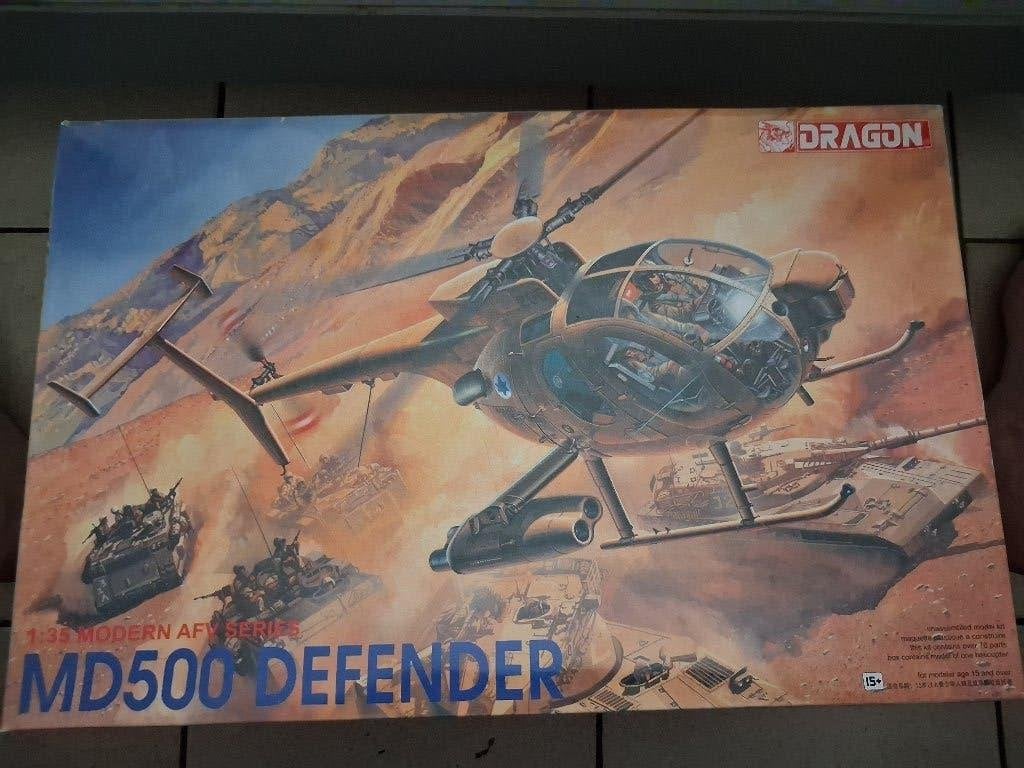 MD500 Defender, Hobby en Vrije tijd, Overige merken, Helikopter, Ophalen of Verzenden, Zo goed als nieuw