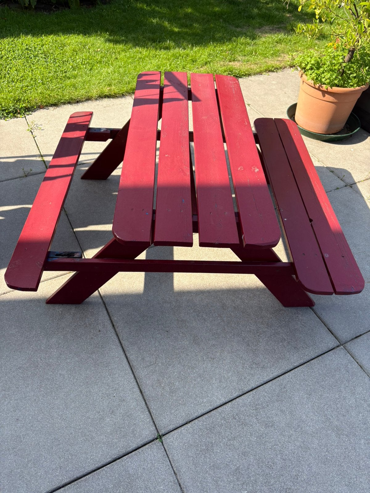 Kinder picknick tafel, Ophalen, Gebruikt