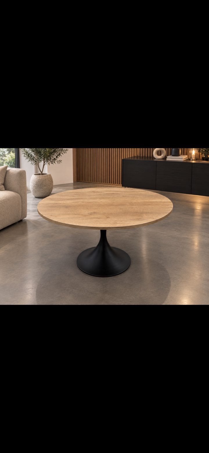 Tafel rond 1m30, Ophalen, Nieuw, Rond