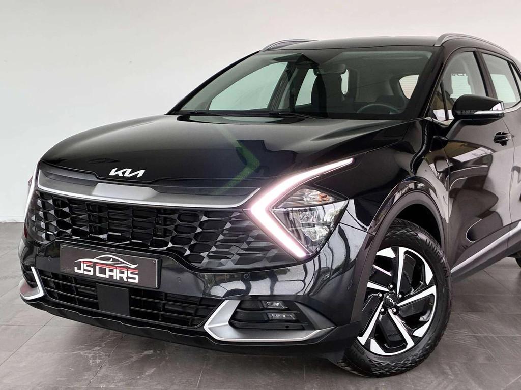 Kia Sportage 1.6 T-GDi MHEV DCT-1ERPRO-GPS-CARPLAY-CAMERA-JA, Stof, Gebruikt, 4 cilinders, Zwart