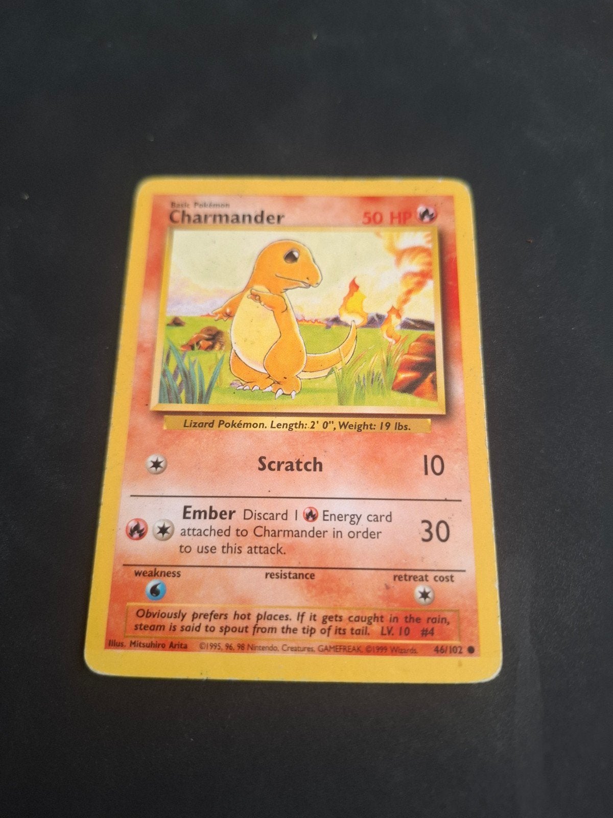 Carte Pokémon Charmander - Pokémon de base 50 HP, Hobby & Loisirs créatifs, Enlèvement ou Envoi, Cartes en vrac