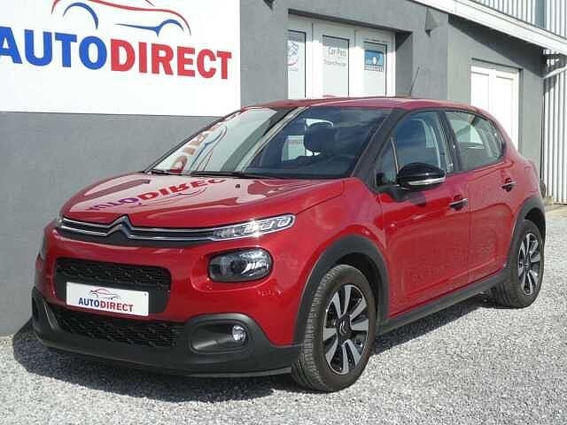 Citroen C3 1.2 Shine AUTOMAAT Navi, Camera, Airco, PDC, Rouge, Achat, Entreprise, Cruise Control