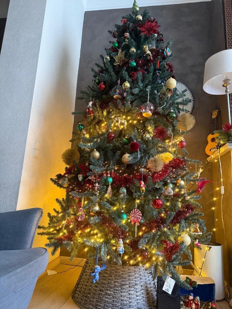 grote kerstboom, Diversen, Ophalen, Gebruikt