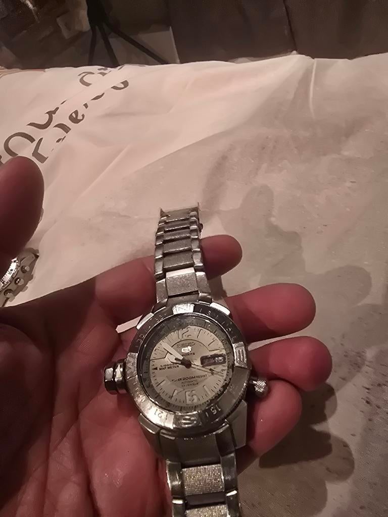 Seiko 5 sport automatique horloge, Ophalen, Seiko