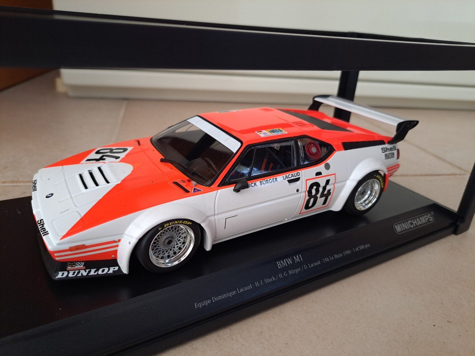 BMW M1 Marlboro 24h Mans Minichamps Nieuw 1/18, Ophalen of Verzenden, Nieuw, Auto, MiniChamps