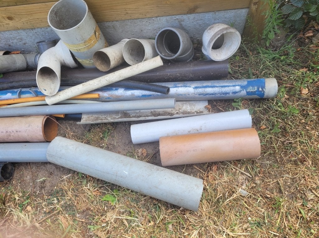 PVC sanitair, Ophalen, Gebruikt