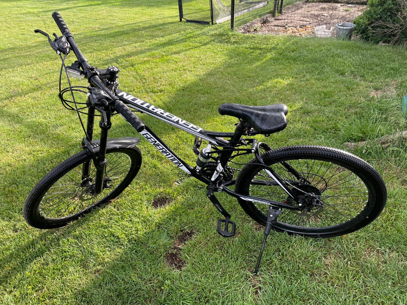 BMX Generation Cross 26” zwart wit, Ophalen, 24 inch of meer, Gebruikt, Staal