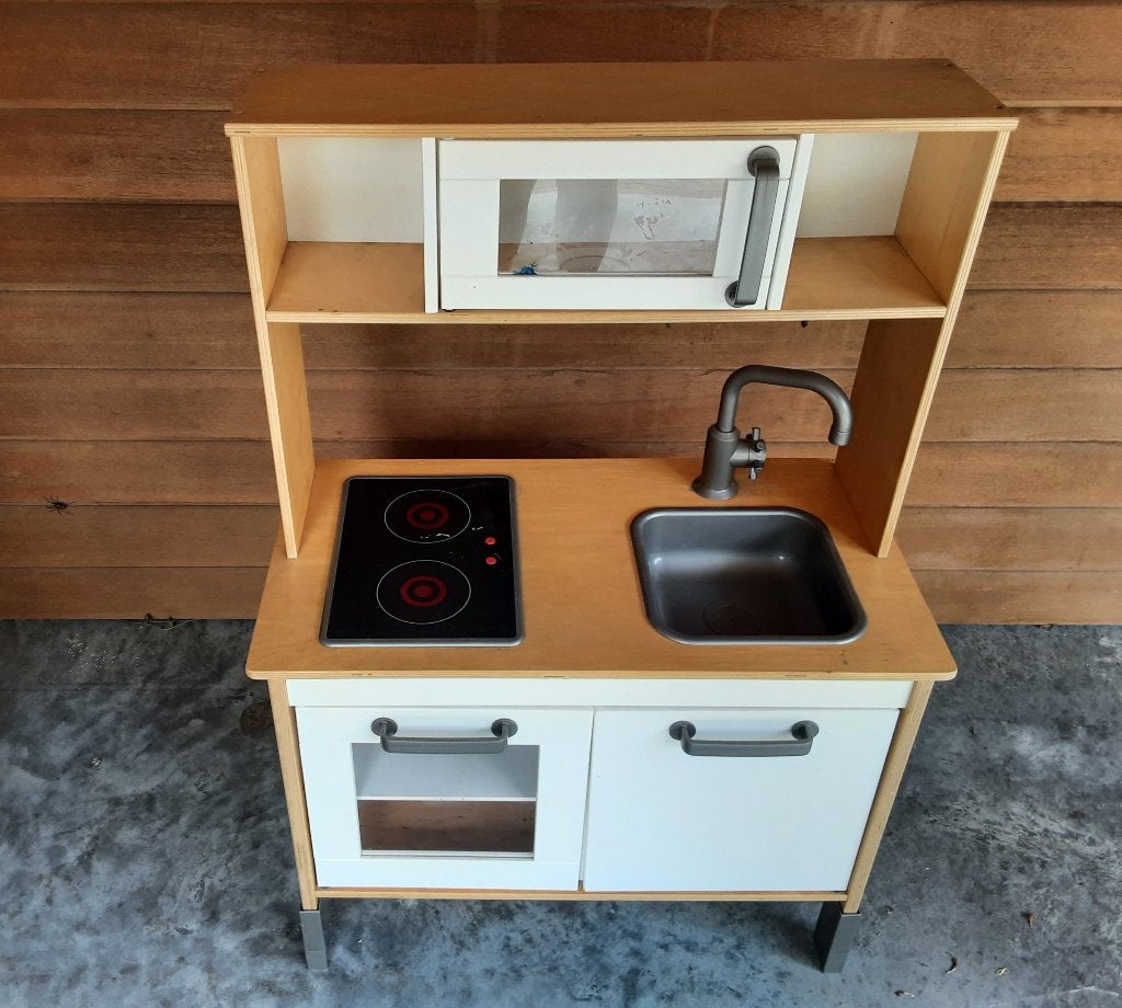 Ikea keukentje in hele goede staat, Enlèvement, Utilisé, Bois, Jouer à la cuisine