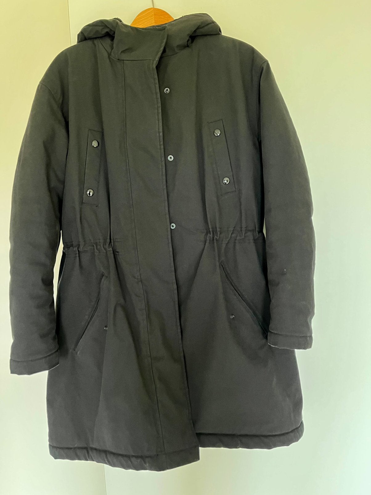 Winterjas The Kooples, Ophalen, Zo goed als nieuw, Maat 36 (S), Zwart