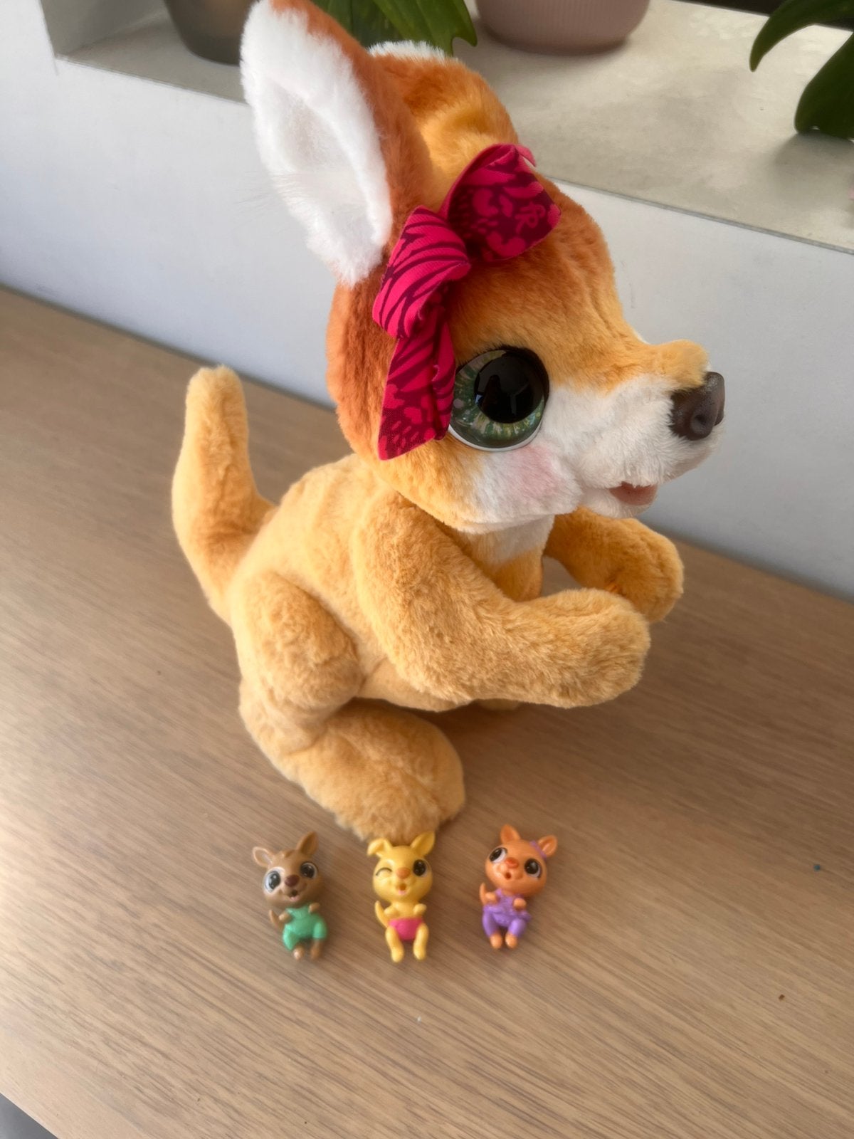 Fur Real Kangoeroe met baby’s, Ophalen, Zo goed als nieuw