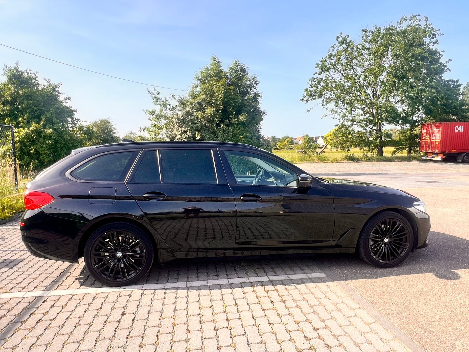 BMW 5 serie (520), Autos, BMW, Cuir, Achat, Euro 6, Particulier