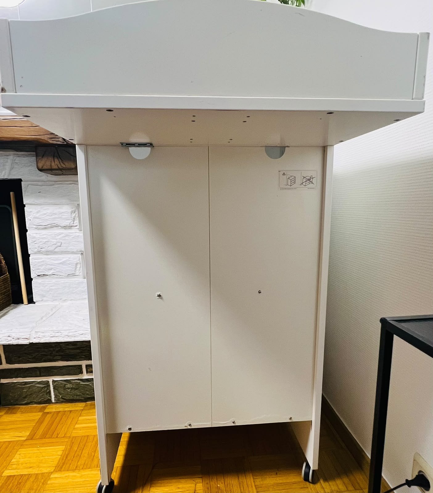 Table à langer, Enlèvement, Utilisé