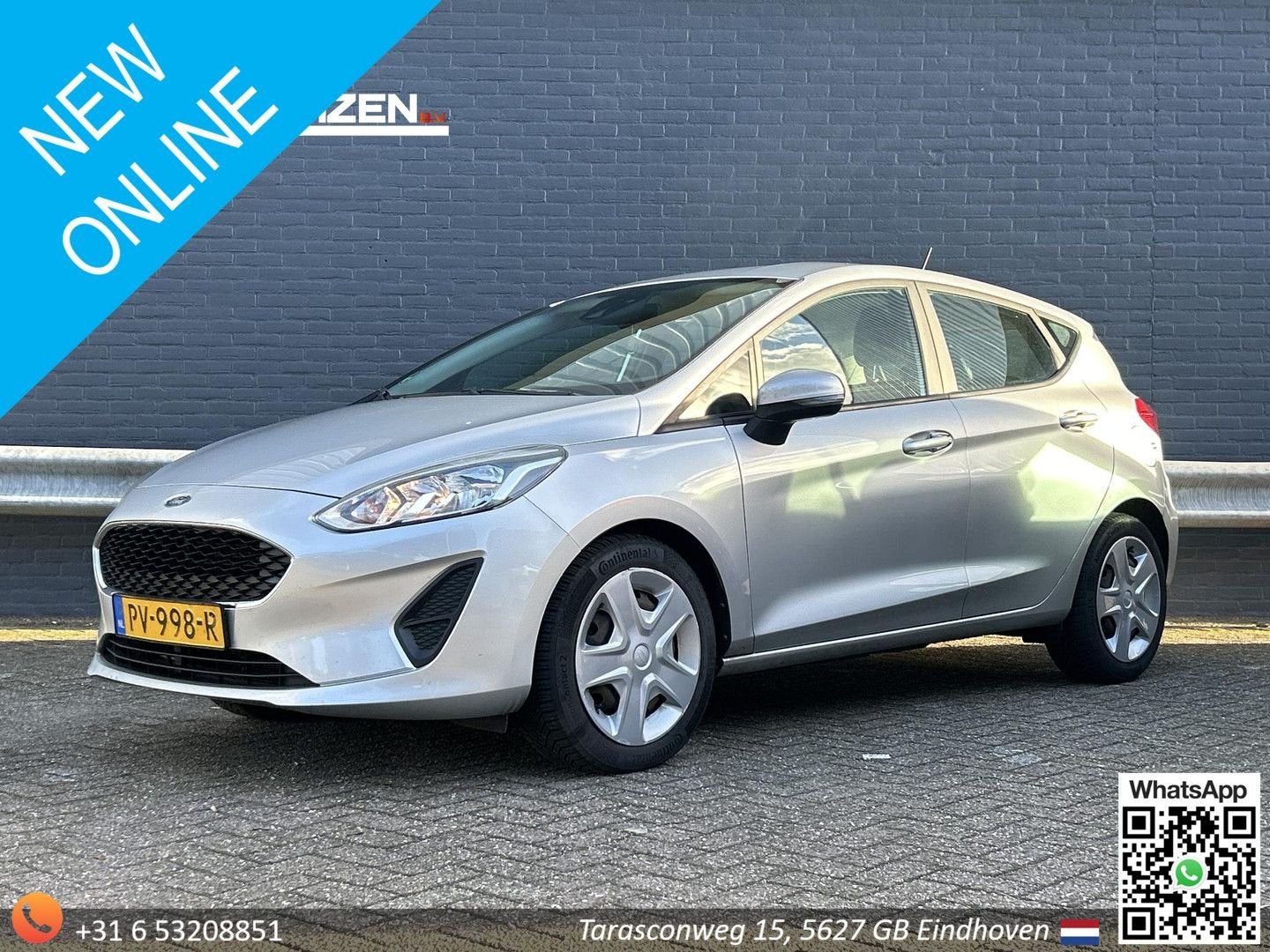Ford Fiesta 1.5 TDCi Trend | € 3.900,- NETTO!, Autos, Argent ou Gris, Achat, Entreprise, Boîte manuelle