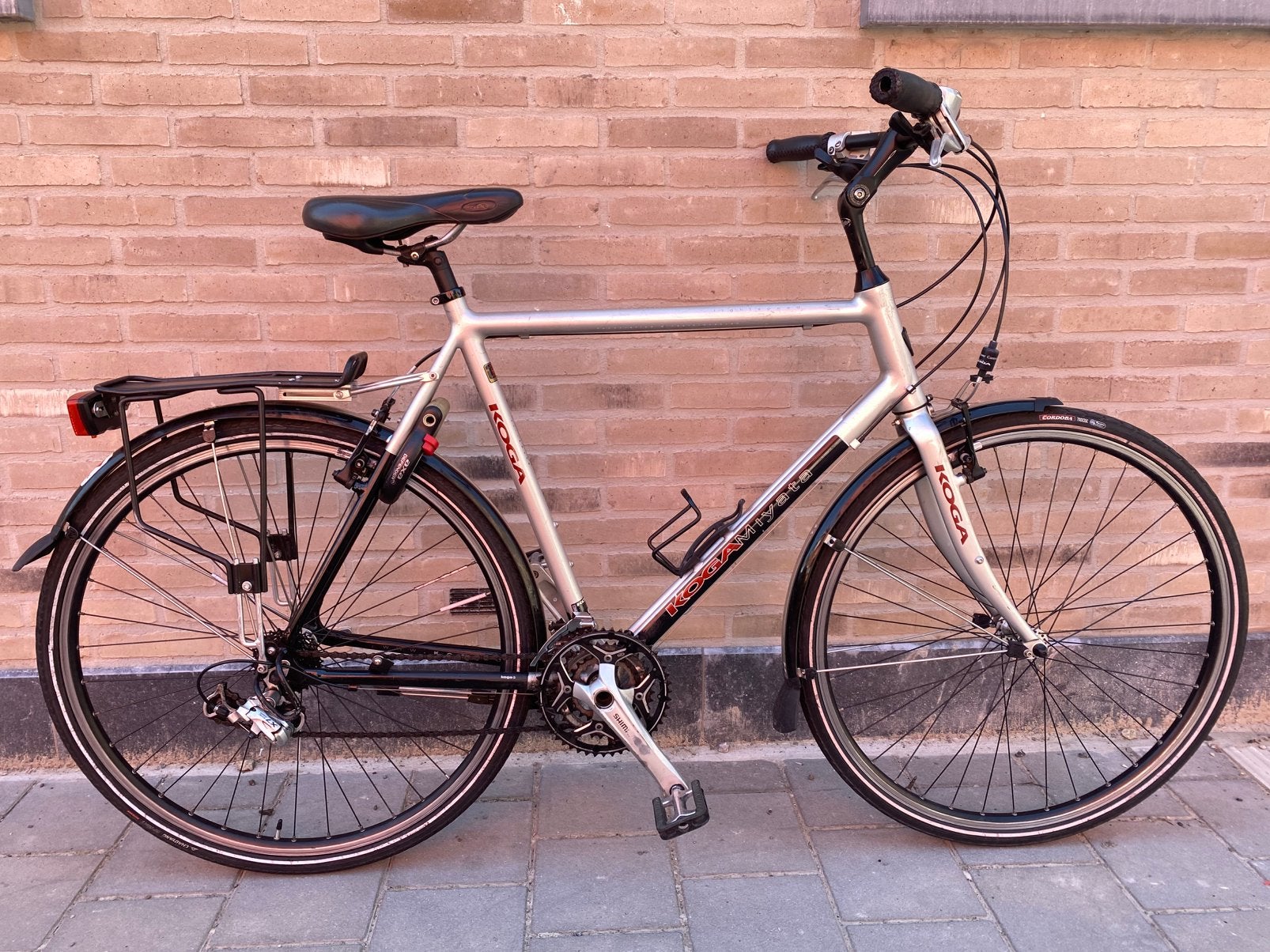 Vélo koga Worldtraveller VSF Idworx Santos velo de ville, Frein sur jante, Comme neuf, Enlèvement, 28 pouces