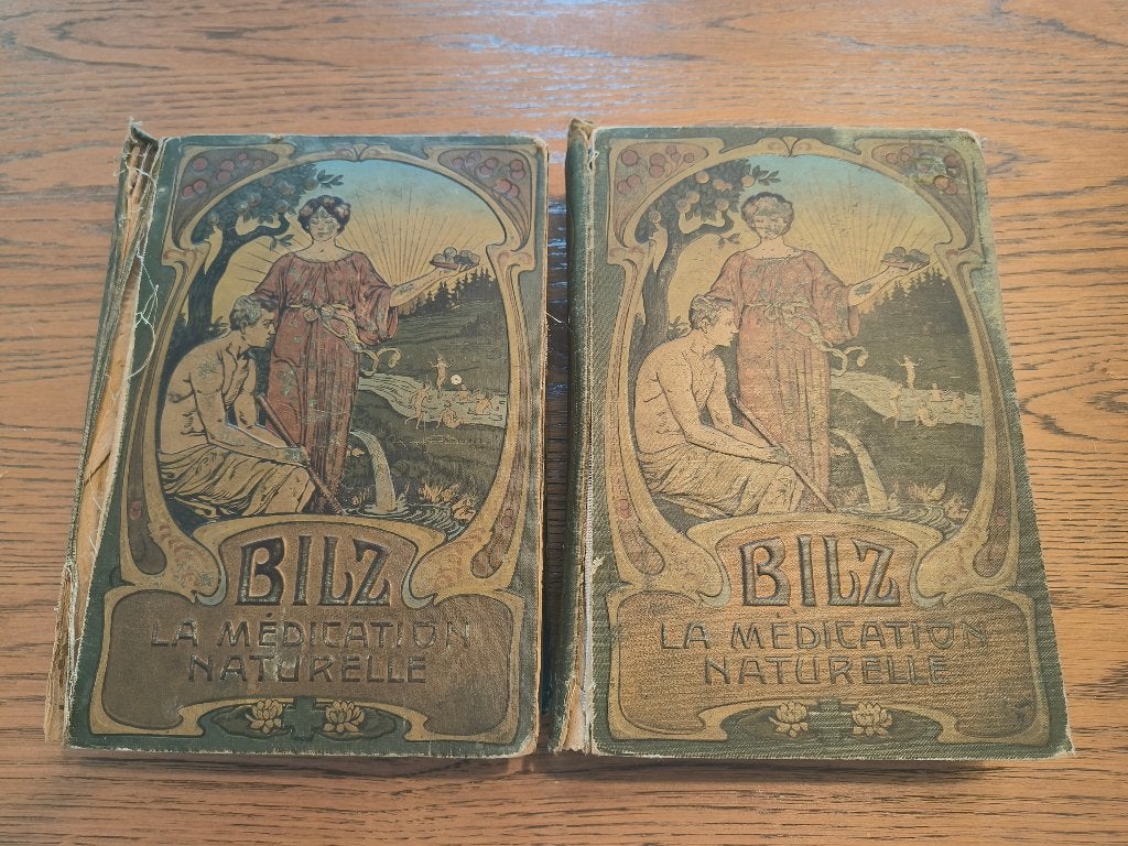 Bilz - La Médication Naturelle - Premier & Second Volume, Livres, Science, Enlèvement ou Envoi, Utilisé, Bilz, Sciences naturelles