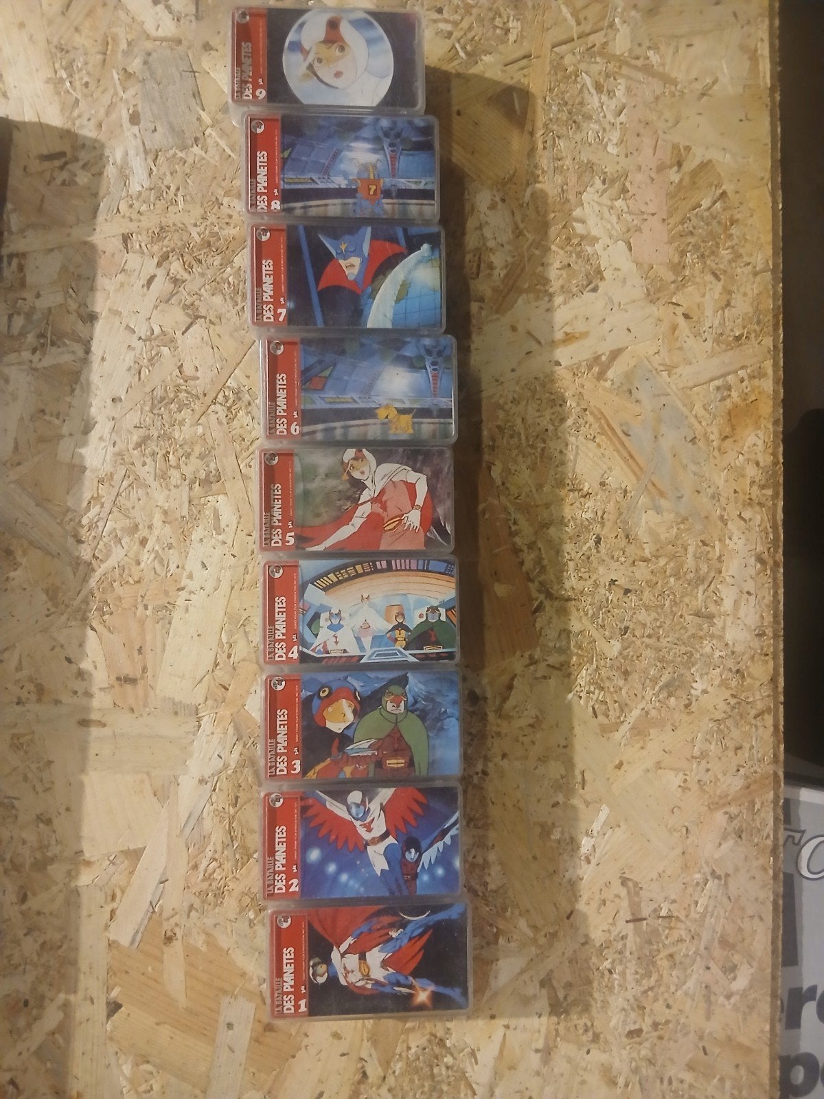 La série complète des puzzles 1 à 9 de La Bataille des Planè, Collections, Personnages de BD, Enlèvement ou Envoi